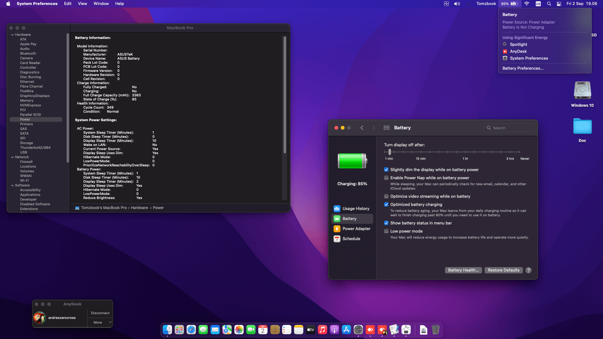 Asus Zenbook UX333FAC A501T 2nd [CometLake   Intel UHD 10Th Gen + I2C]   OpenCore 7